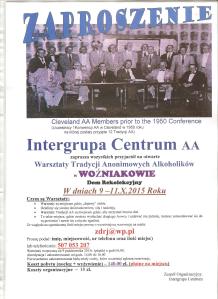 Warsztaty w Woźniakowie-termin